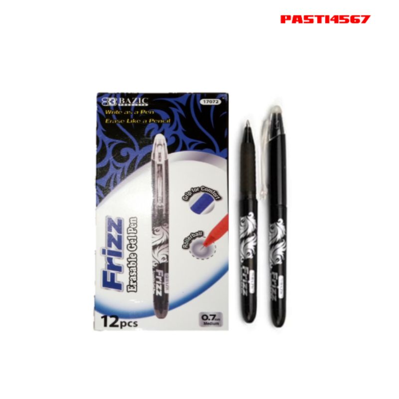 

PULPEN GEL BISA DI HAPUS BAZIC FRIZZ@1 lusin