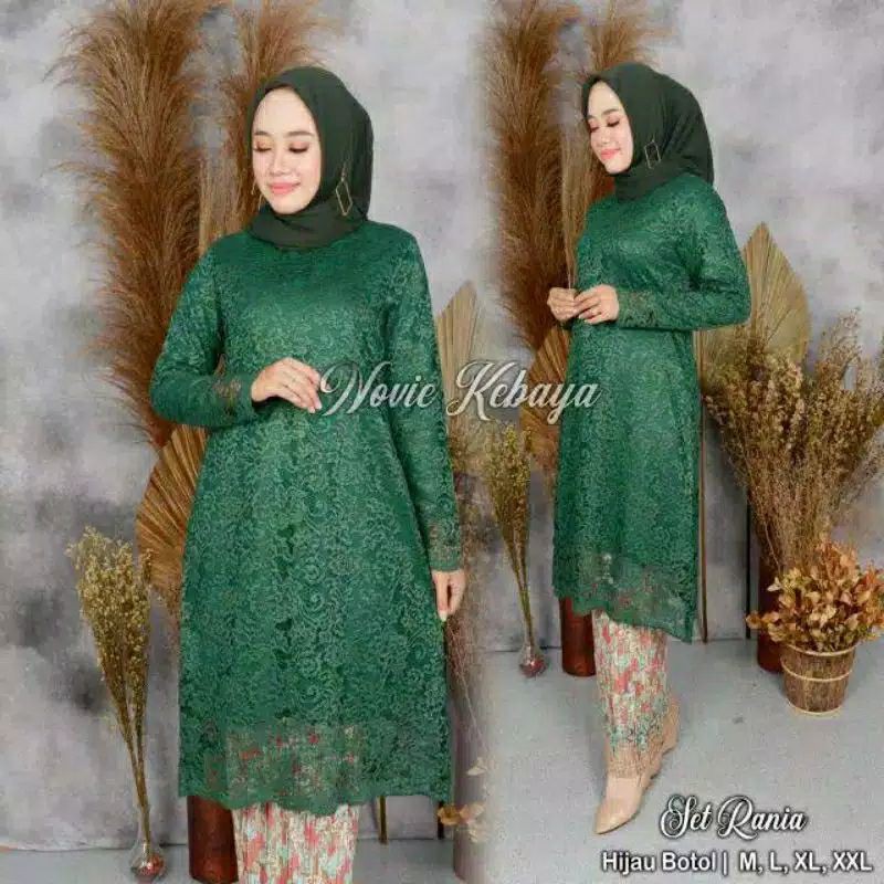 SET KEBAYA TUNIK KURUNG / SET TUNIK DAHLIA / KEBAYA KINANTI / BROKAT TUNIK