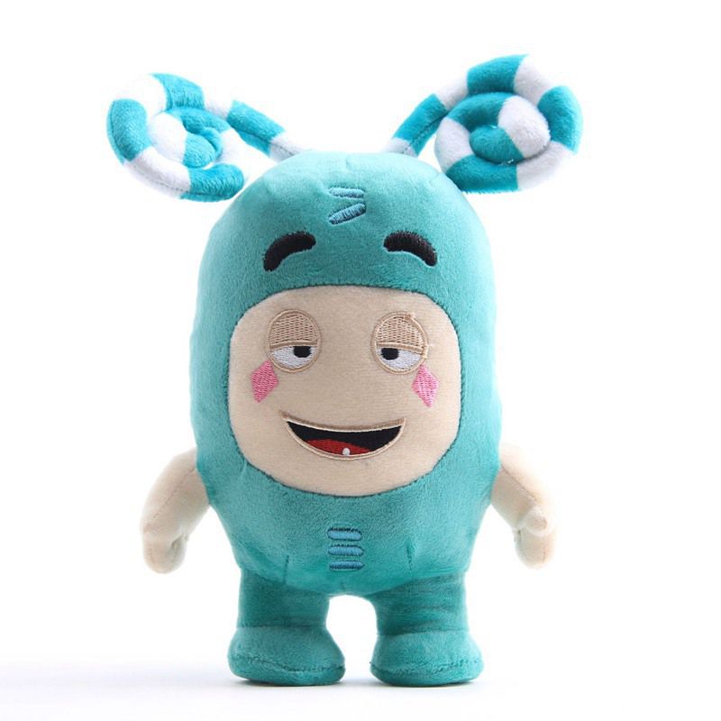 Oddbods 23cm Plush Soft Cuddly Toy Newt Bubbles Pogo Zee Jeff Fuse Slick Plush