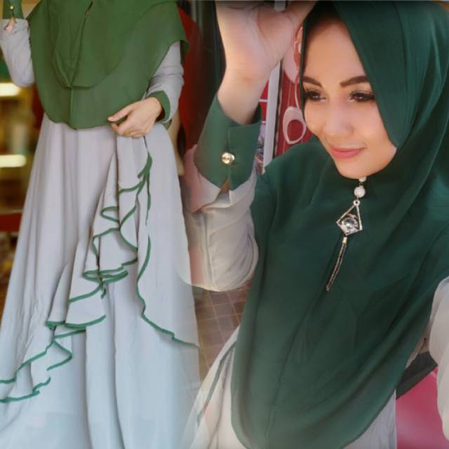 ---H A B I S--- Gamis Set Khimar by Dfour