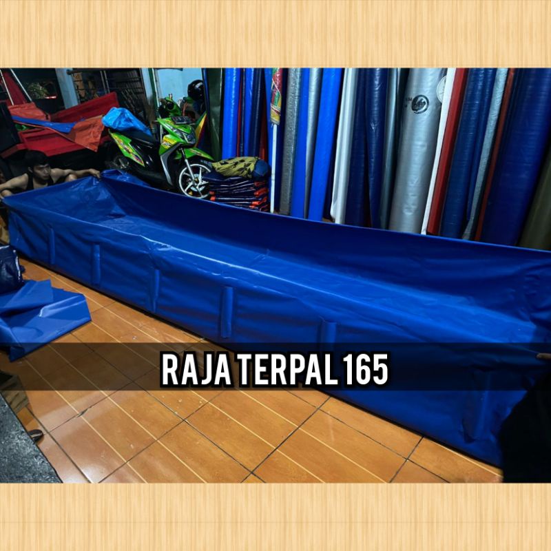 KOLAM TERPAL SLOT PIPA 200x300x100 PVC ORCHID