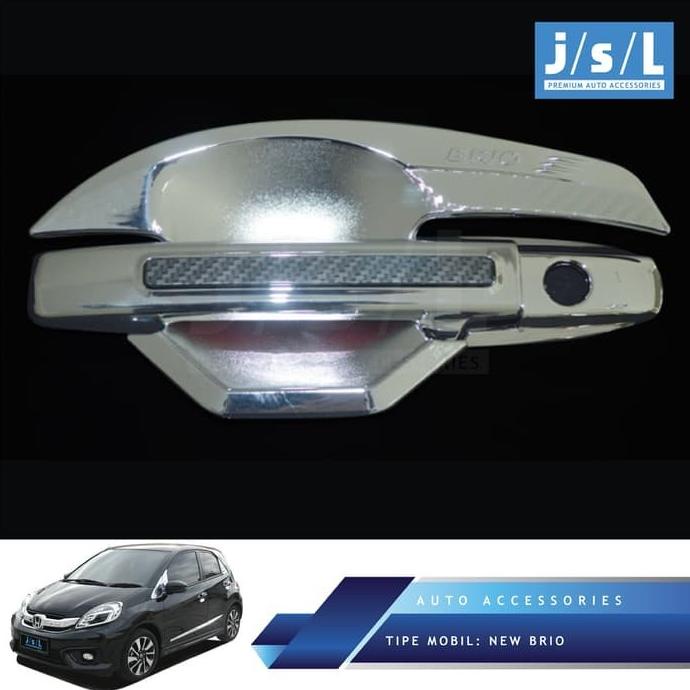 New Brio Outer Handle Cover Elegant Chrome/Aksesoris Brio .