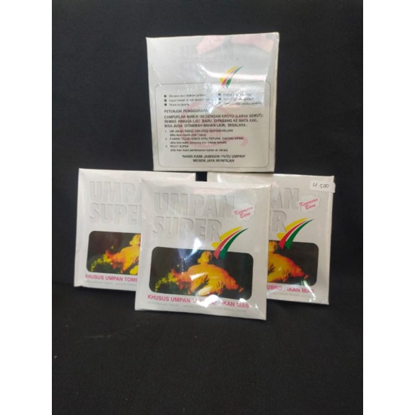 umpan super tombro/ikan mas/ikan babon