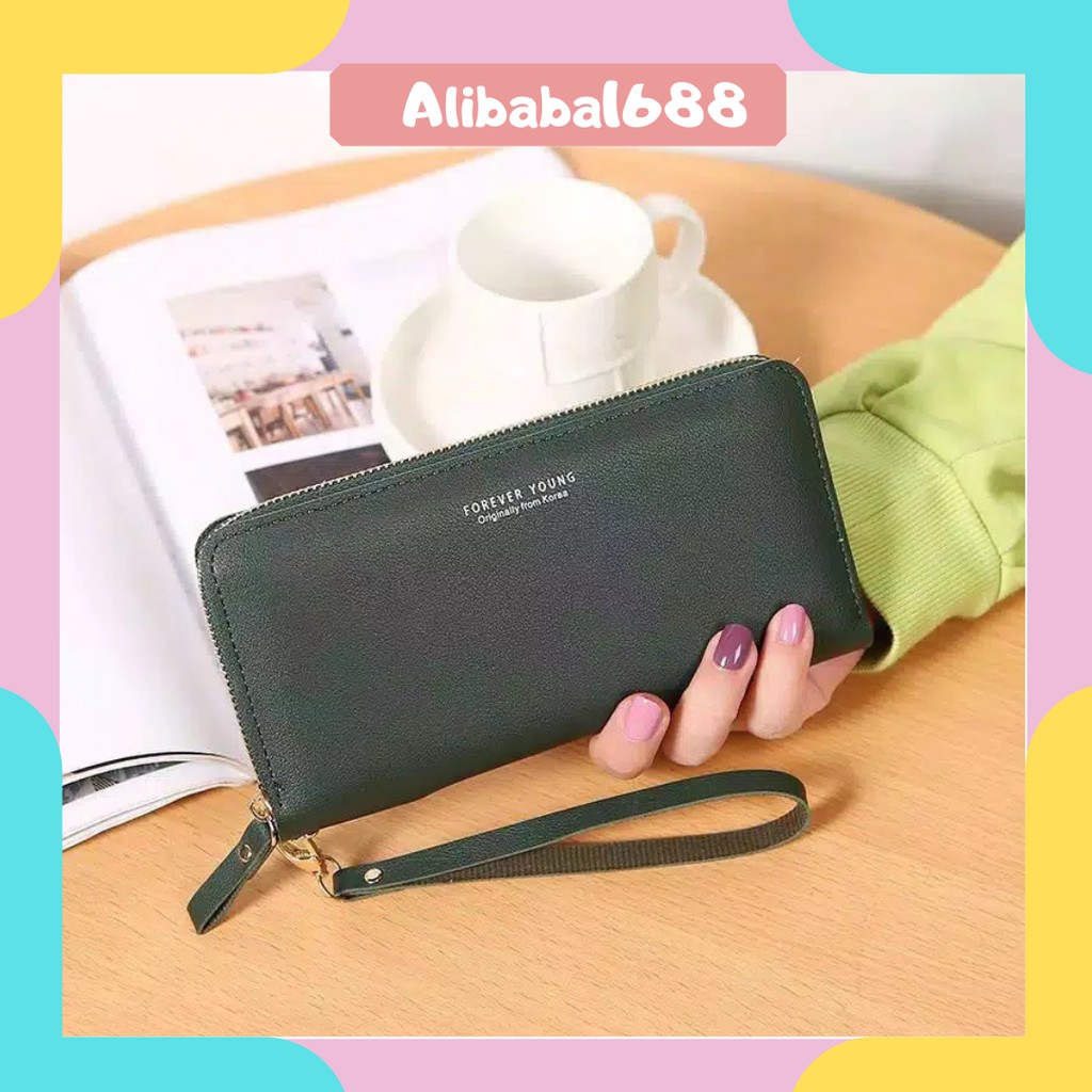 *ALIBABA1688*COD Dompet Import 6088 Dompet Panjang Tali Pendek Murah Real Pic dompet cantik panjang