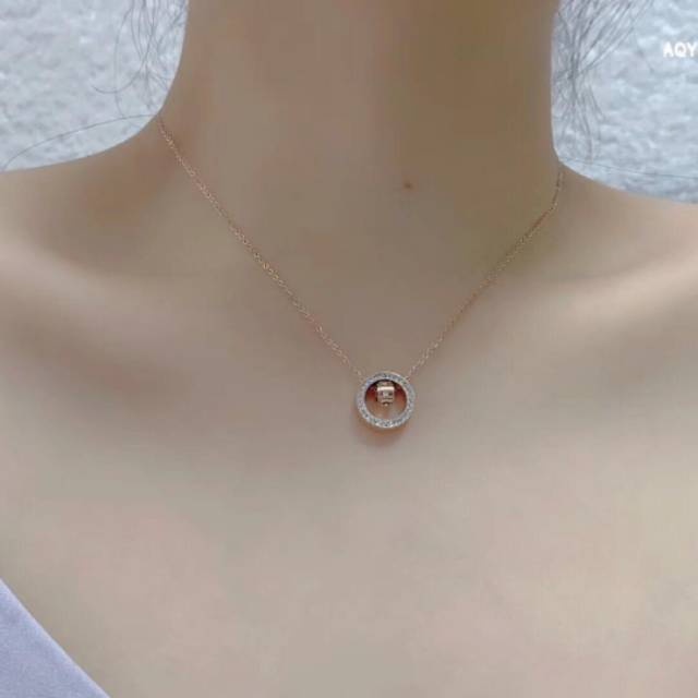 KALUNG TITANIUM / KALUNG WANITA / KALUNG TITANIUM ANTI KARAT / KALUNG WANITA KOREA / PERHIASAN