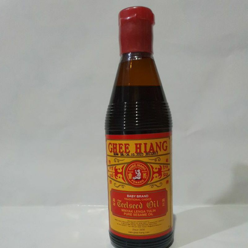 

Ghee Hiang Minyak Wijen 330 Ml