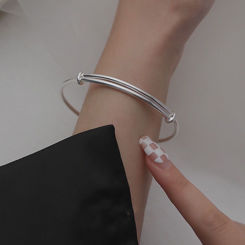 Gelang Tangan Sterling Silver 925 Dengan Liontin Loncengpita Untuk Wanita