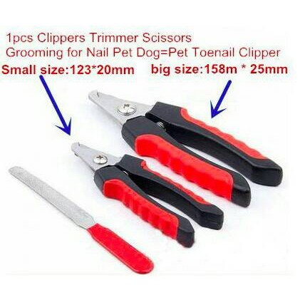 Gunting Kuku Nail clipper Trimmer Cutter Pet Dog Cat Kucing Anjing