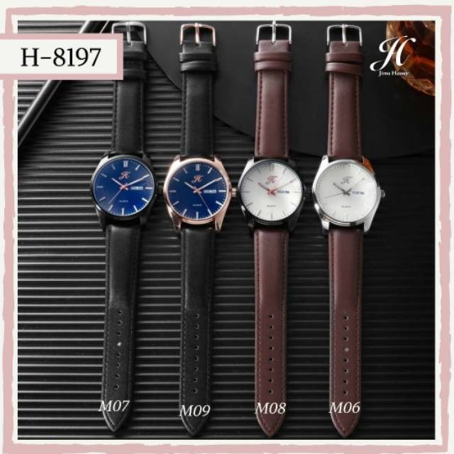 JAM TANGAN PRIA JIMS HONEY kode 8197 JAM TANGAN COWOK