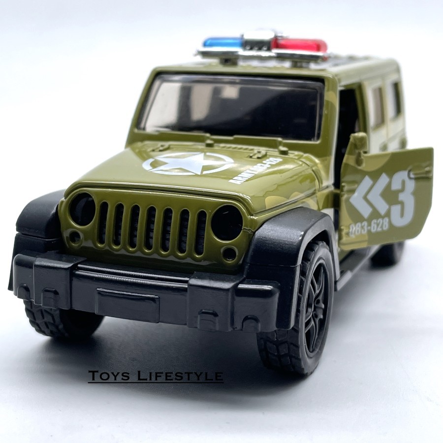 Mainan Mobil Anak Diecast Police Army Ambulance Fire Rescue