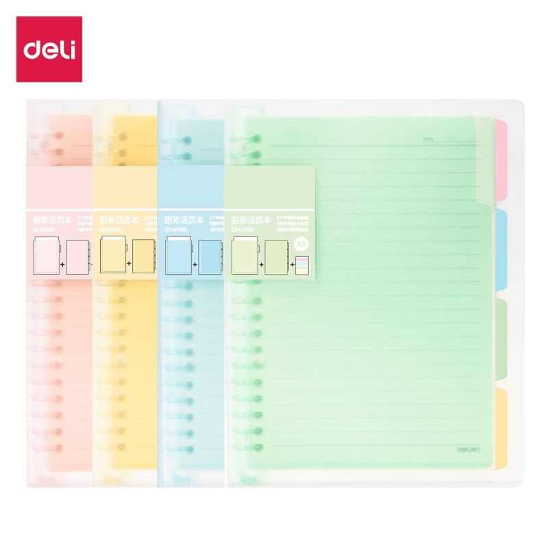 

BINDER NOTE A5 DELI QHA560