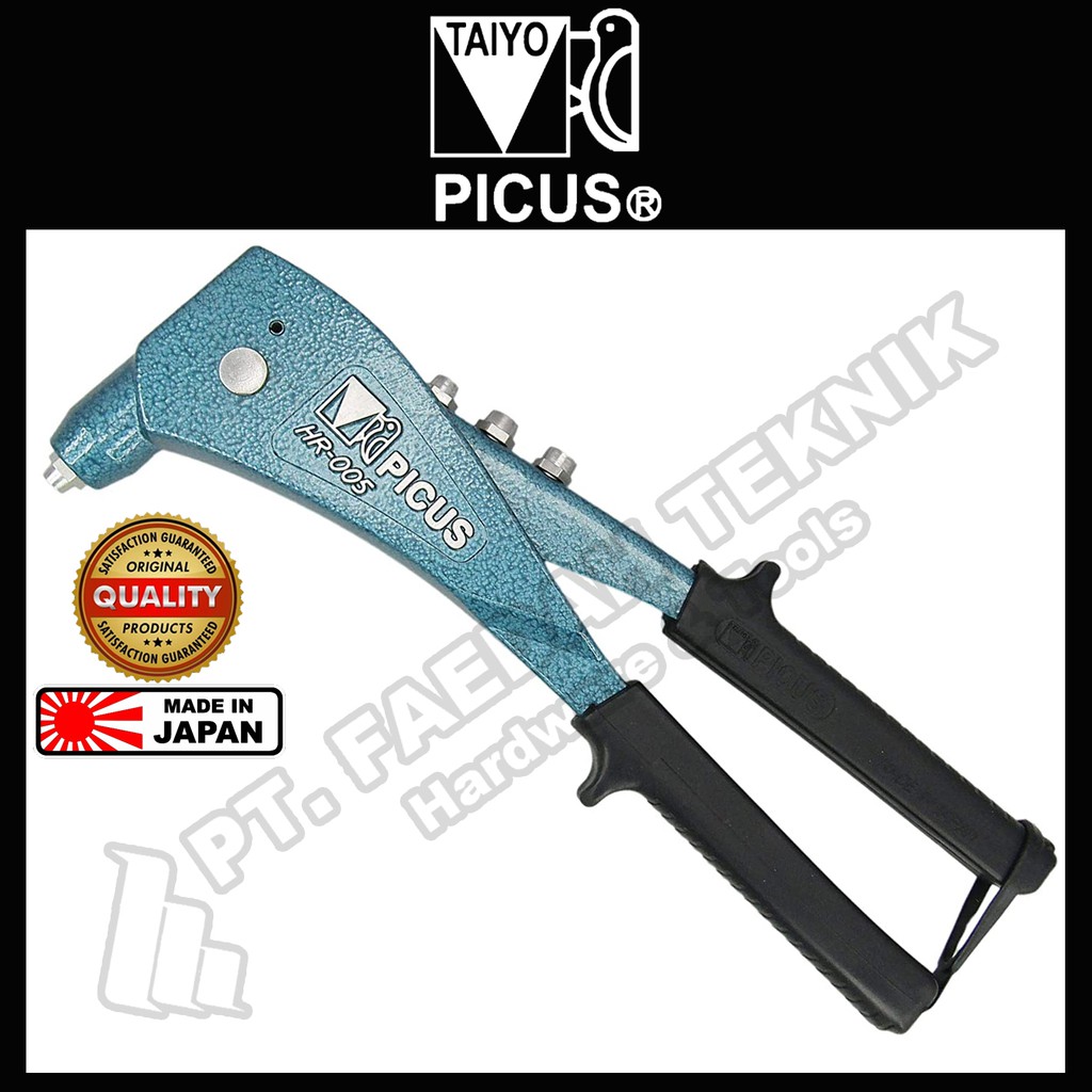 HAND RIVETER TAIYO PICUS HR-005 - MADE IN JAPAN