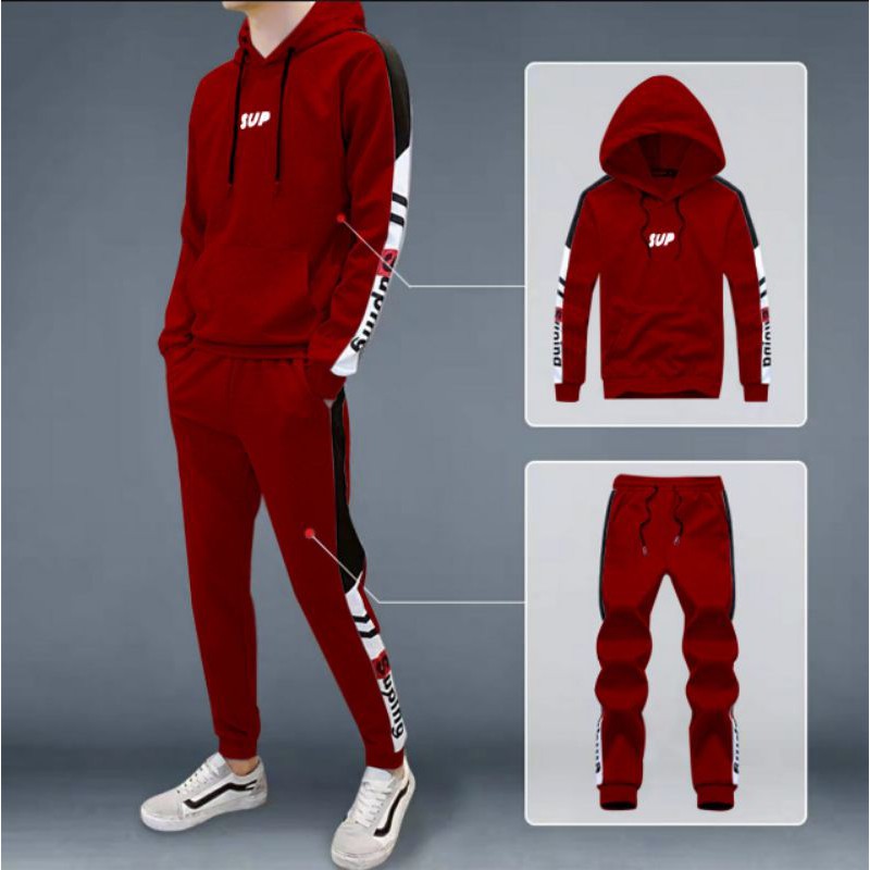 STELAN PRIA  SUPING /STELAN HODDIE SAMA CELANA JOGGER /STELAN BAJU PRIA