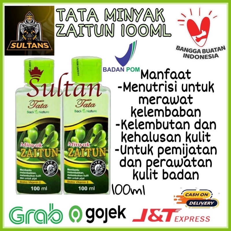 Grosir TATA MINYAK RAMBUT KEMIRI 100ML varian URANG ARING / KEMIRI &amp; ZAITUN 100% Produk Asli Indonesia