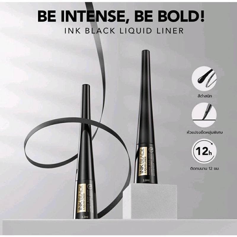 YOU-INK BLACK LIQUID LINER (EYELINER) 2.2ml