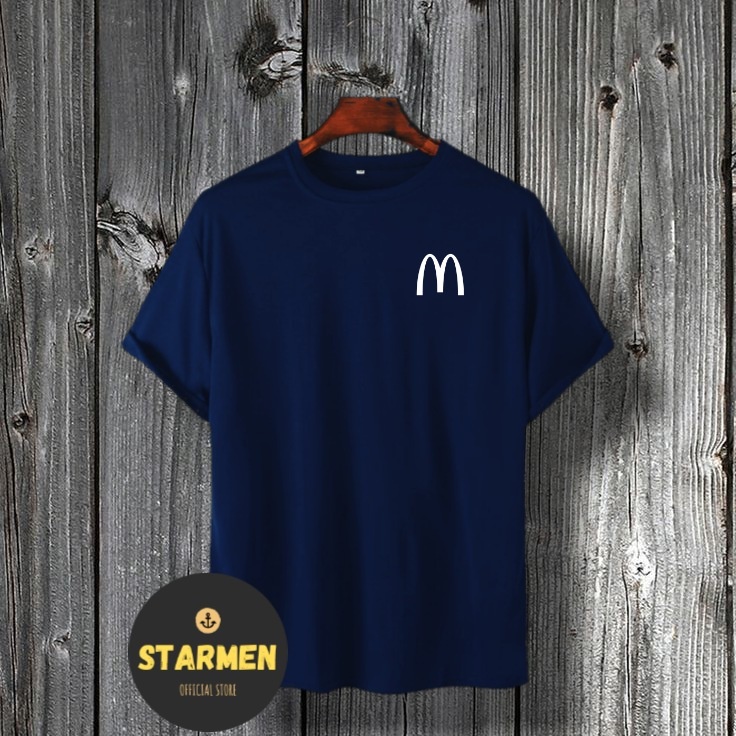 Kaos Distro Unisex Mcd Katun Combed 30s / sablon polyflex /polyflex premium / Pakaian Pria Wanita Atasan Cowok Cewek /kaos kekinian / kaos viral / tshirt tumbrl tee basic /SIZE M , L , XL , XXL / kaus oblong oversize kaos murah best seller ready