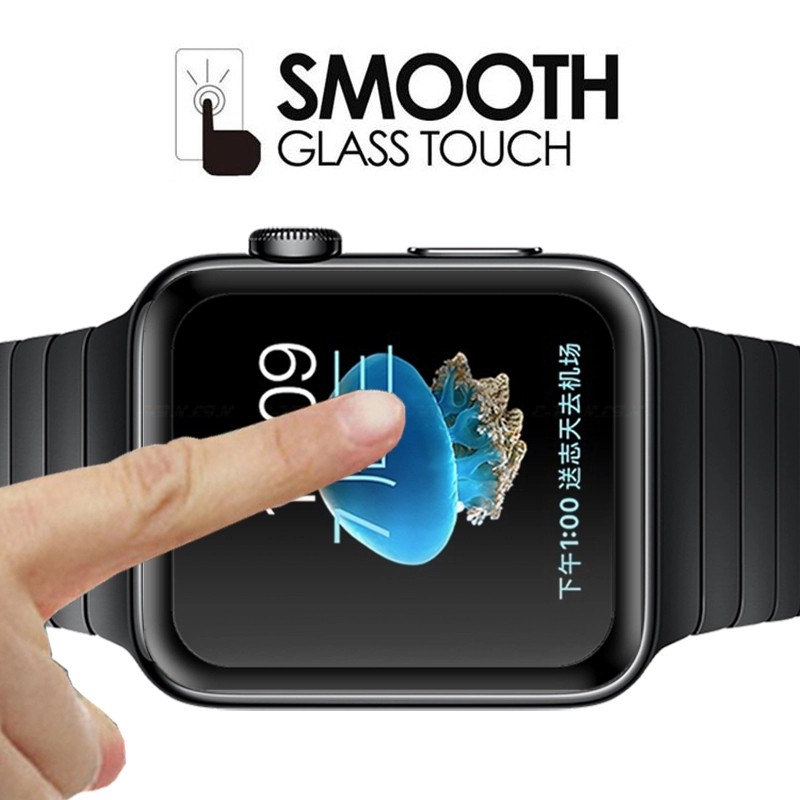 Tempered Glass Iwatch Full Cover 38mm - 42mm Tempered Curve Iwatch