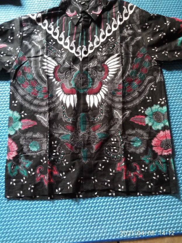 Batik Couple Keluarga Sania Ruffle Ori Ndoro Jowi Dnt Motif Kupu Putih