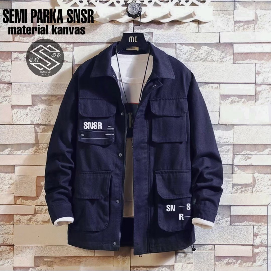 JAKET SEMI PARKA ORIGINAL SENSOR TERBARU