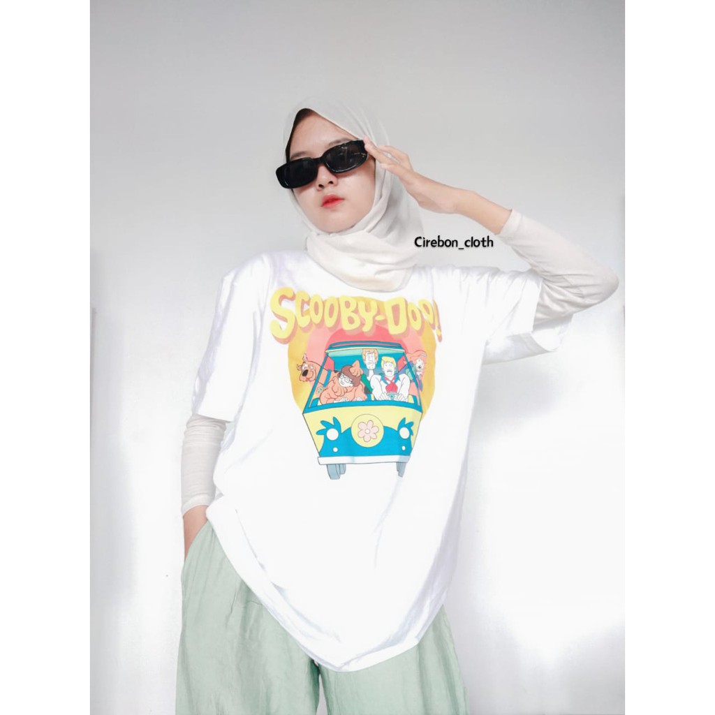 [HOLIDAY] SCOOBY-DOO OVERSIZE Tshirt | Cirebon_cloth | Aesthetic Tee