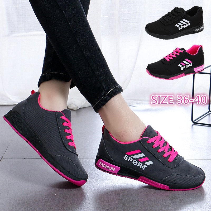 Korean Sport Shoes Women Sneakers Shoes Breathable Running Shoes