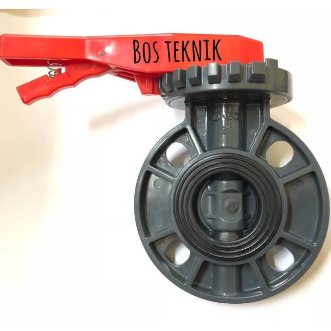 Butterfly valve pvc 21/2 inch