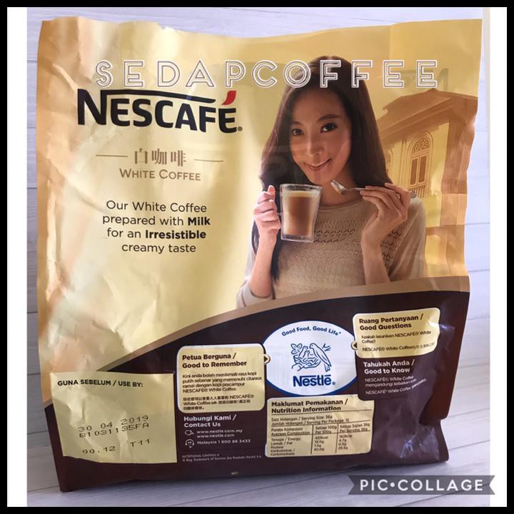 

pfwc nescafe oh so creamy white coffee original 15s x 36g r4e2