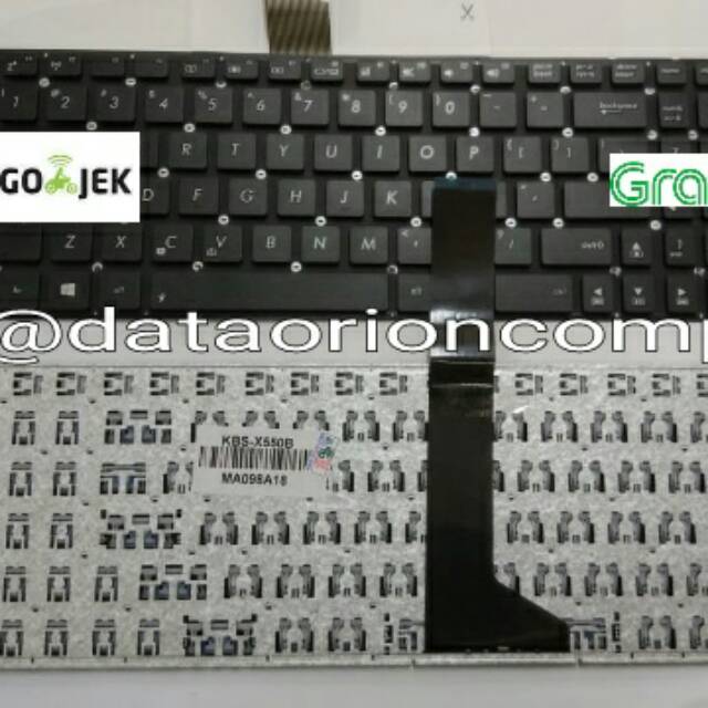 Keyboard laptop asus X550 X550D  X550J X550JD X550JK X550Z X550ZE X550E X550EP X550W X550WA X552 X552CL X552E X552L X552M X552VL X552W