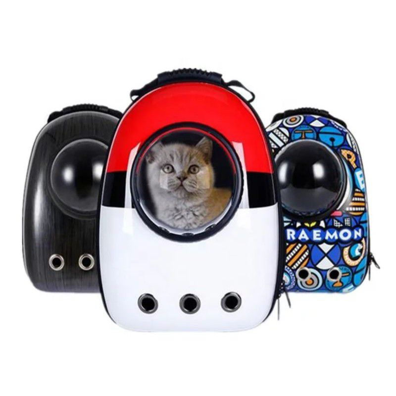 Tas Kucing dan Anjing Astronot Pet Backpack Pet Carrier Bag