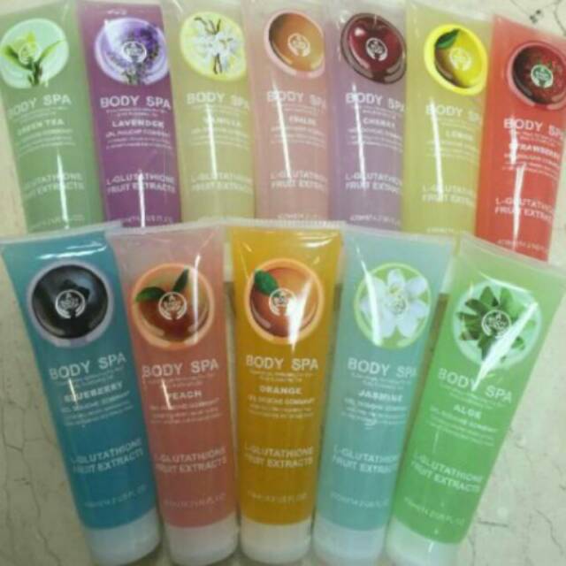 Jual New Body Shop Spa Exfoliating / Peeling Gel ( Kemasan