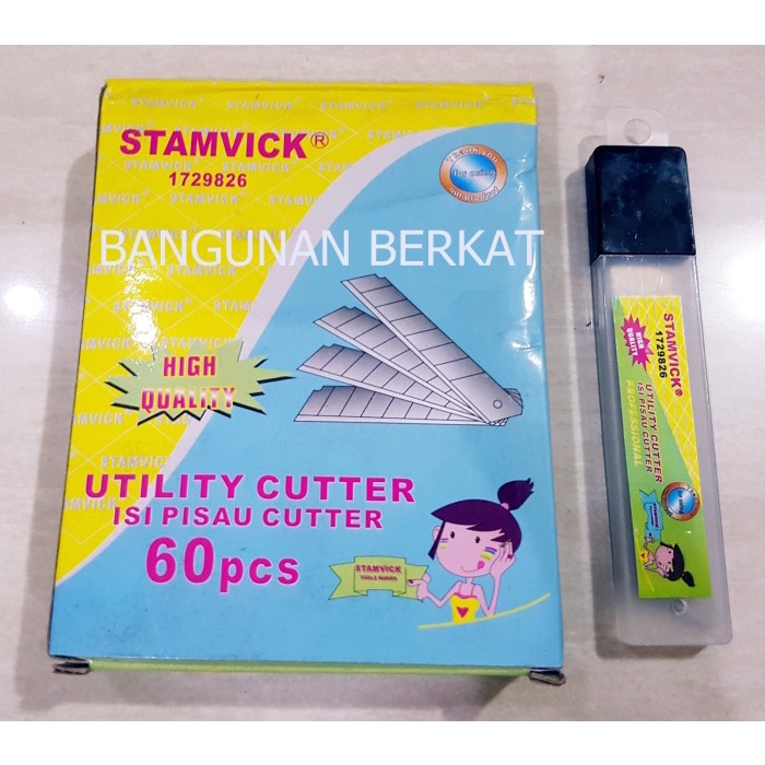 

Limited Isi Pisau Carter Bagus ( Stamvick) Bergaransi