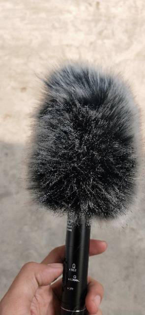 Microphone Windshield Windscreen  RODE  VideoMic Go Takstar NAQ7 Artificial Fur Wind noise