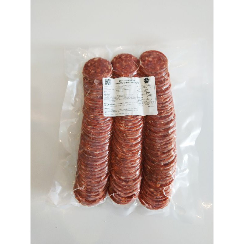 

Beef Pepperoni 500gr