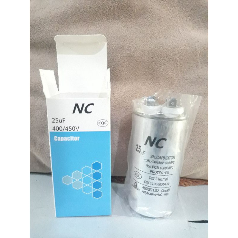 Kapasitor AC 25UF 400/450 V