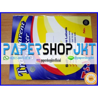 Perbandingan Harga Stiker Label Undangan Transparan 127