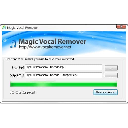 [FULL VERSION] Vocal Remover V2.0 Software Musik - GARANSI AKTIVASI