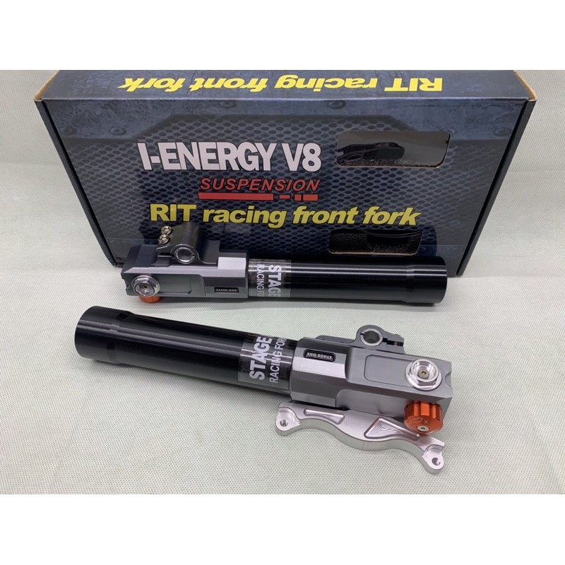 Tabung Shock Depan V8 Stage Copy Ori Black I-Enegry V8 Front Shock Tube Variation FOURSIX_46