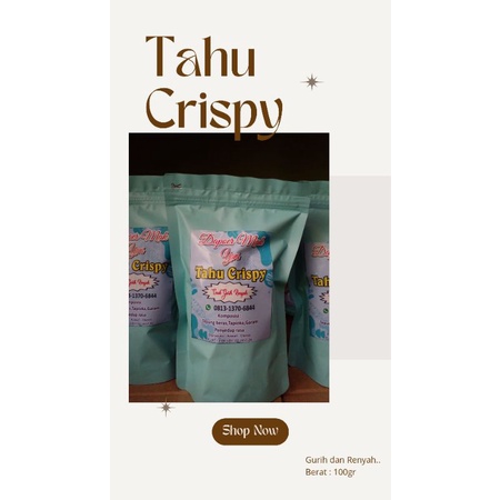 

Tahu crispy makanan ringan 150gr