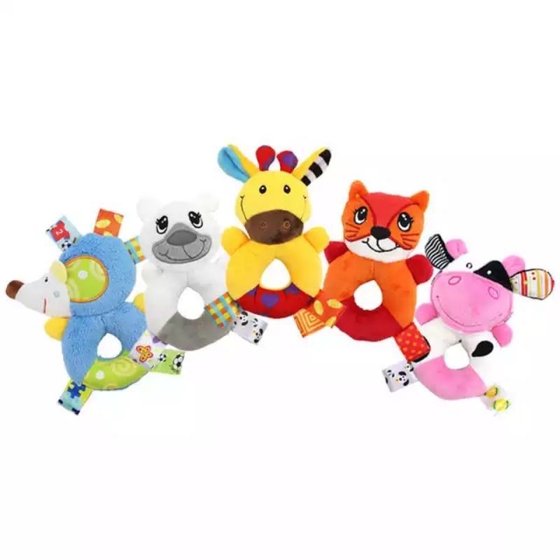 pet toys animal rattle donut