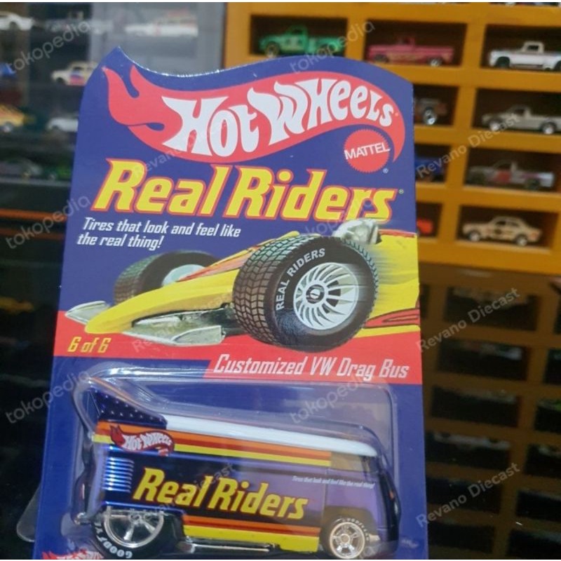 Paket Hot wheels Drag Bus Real Riders