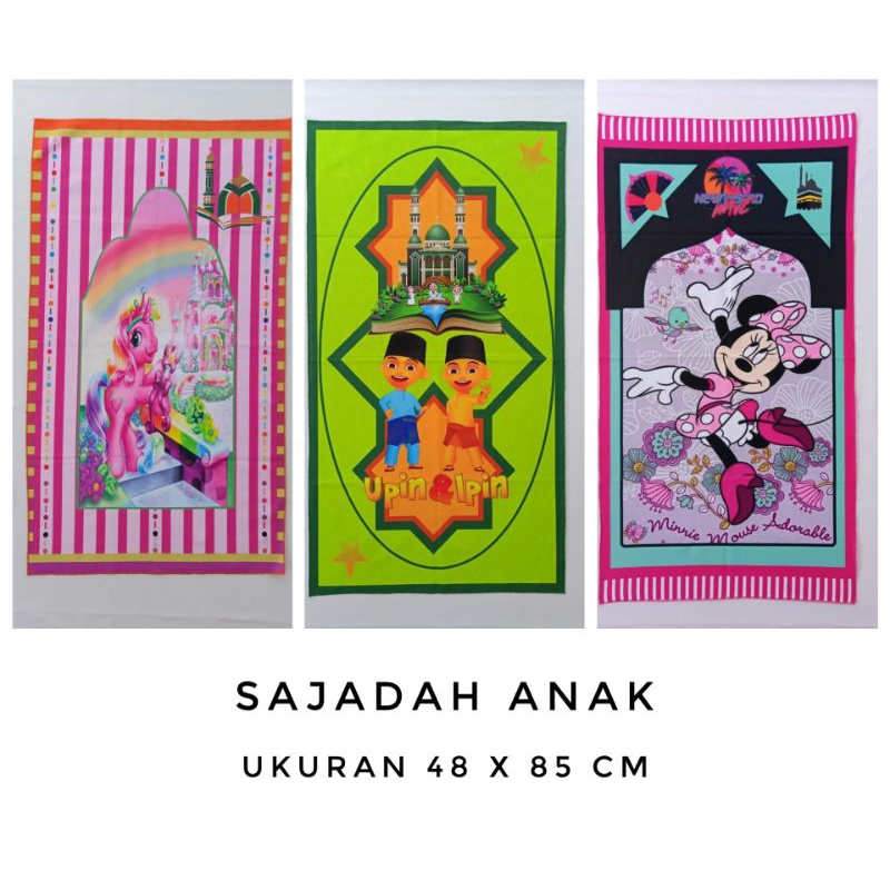 Sajadah Anak Karakter-1
