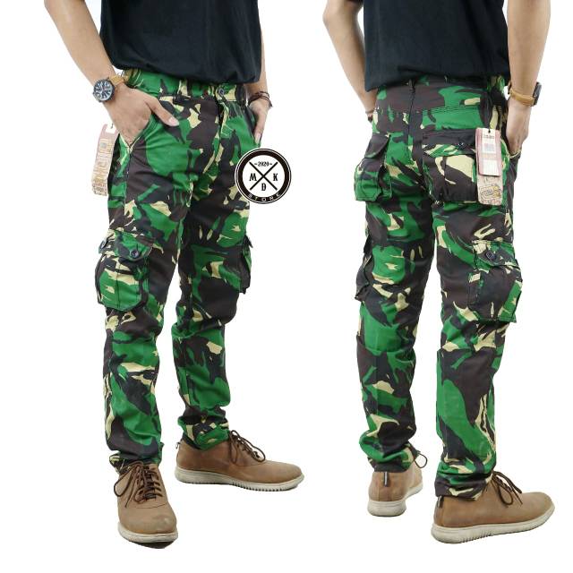 Celana panjang cargo doreng Celana panjang pria Celana panjang army Celana panjang tni Celana panjan
