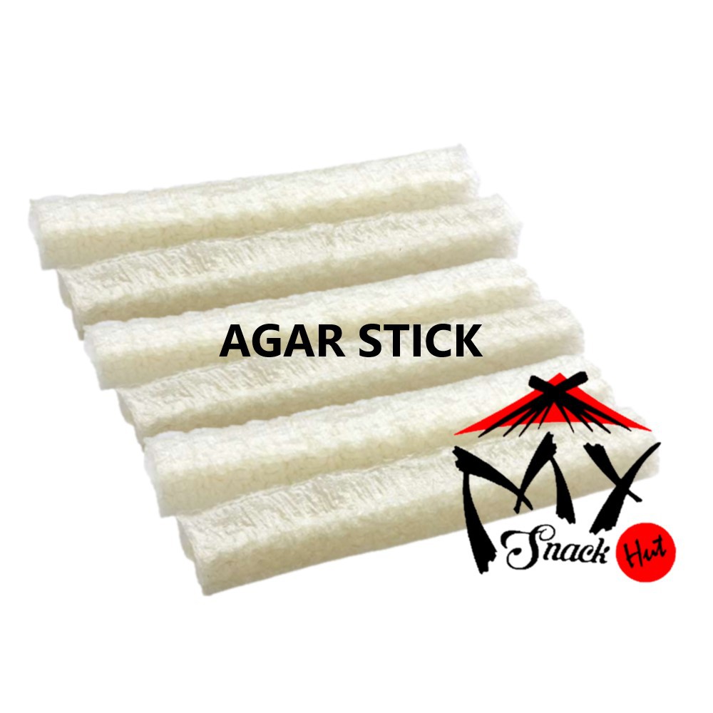 AGAR STICK 1 BATANG - JAPANESE AGAR - AGAR STIK - AGER TONGKAT PUTIH JEPANG - WHITE DRIED SEAWEED