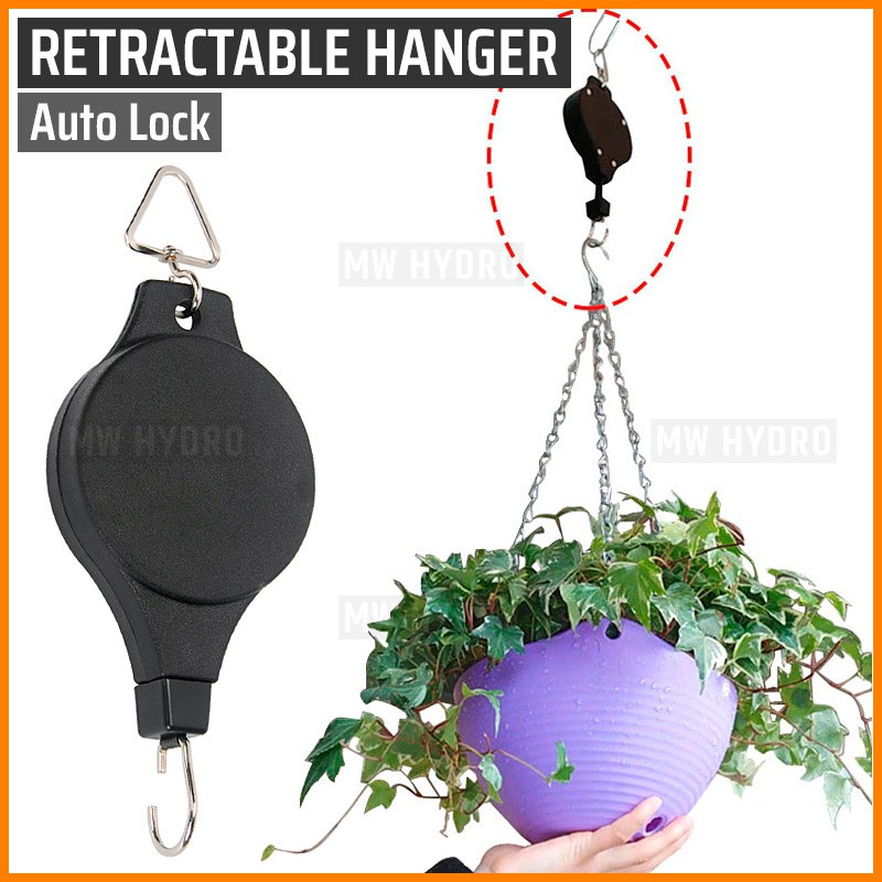 Retractable Telescopic Flower Pot Hanger Hook - Gantungan Pot Bunga AL