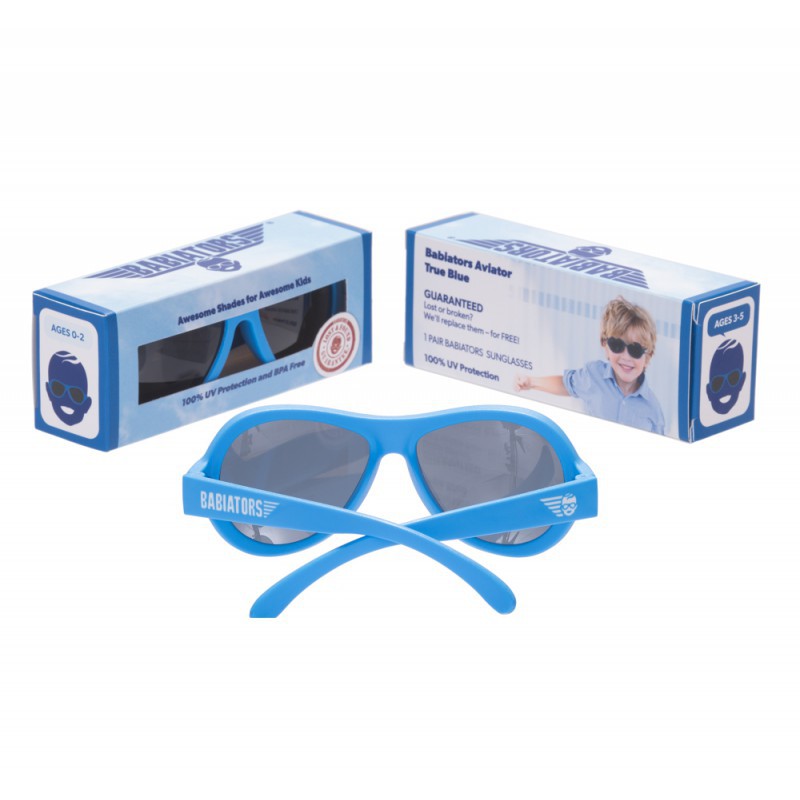 Babiators Aviator Kacamata Anak 3-5Y - True Blue Classic