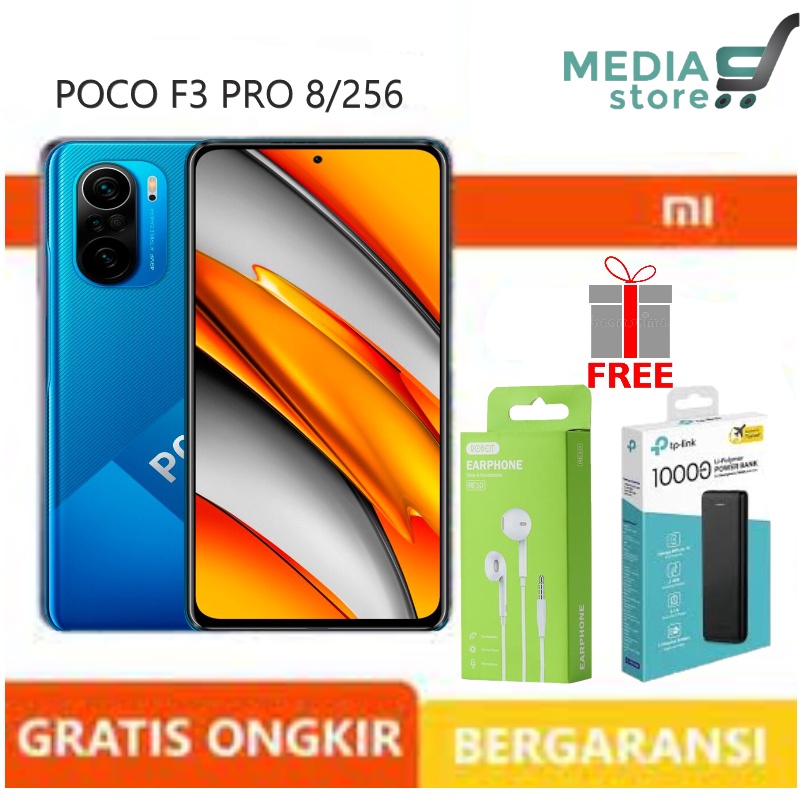 XIAOMI REDMI POCO F3 RAM 8/256GB FULLSET - BERGARANSI