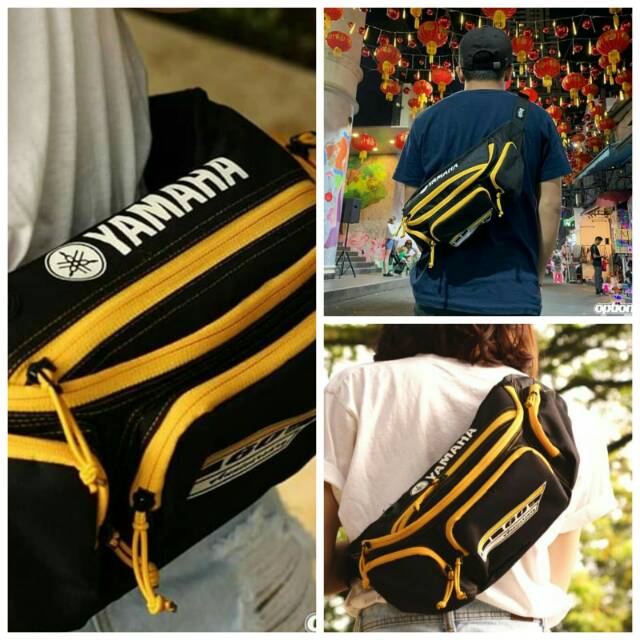 Waistbag Yamaha / Tas Slempang Yamaha OPTION MERCH