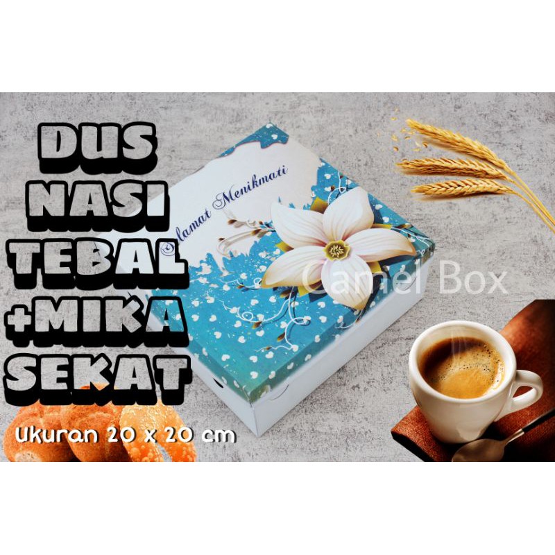 

DUS NASI MOTIF TEBAL DENGAN MIKA SEKAT [ ISI 10 PCS ]