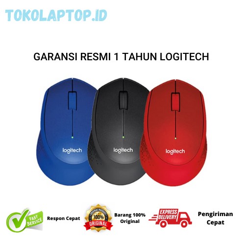 Logitech Mouse M331 Silent Plus RESMI BERGARANSI 100%