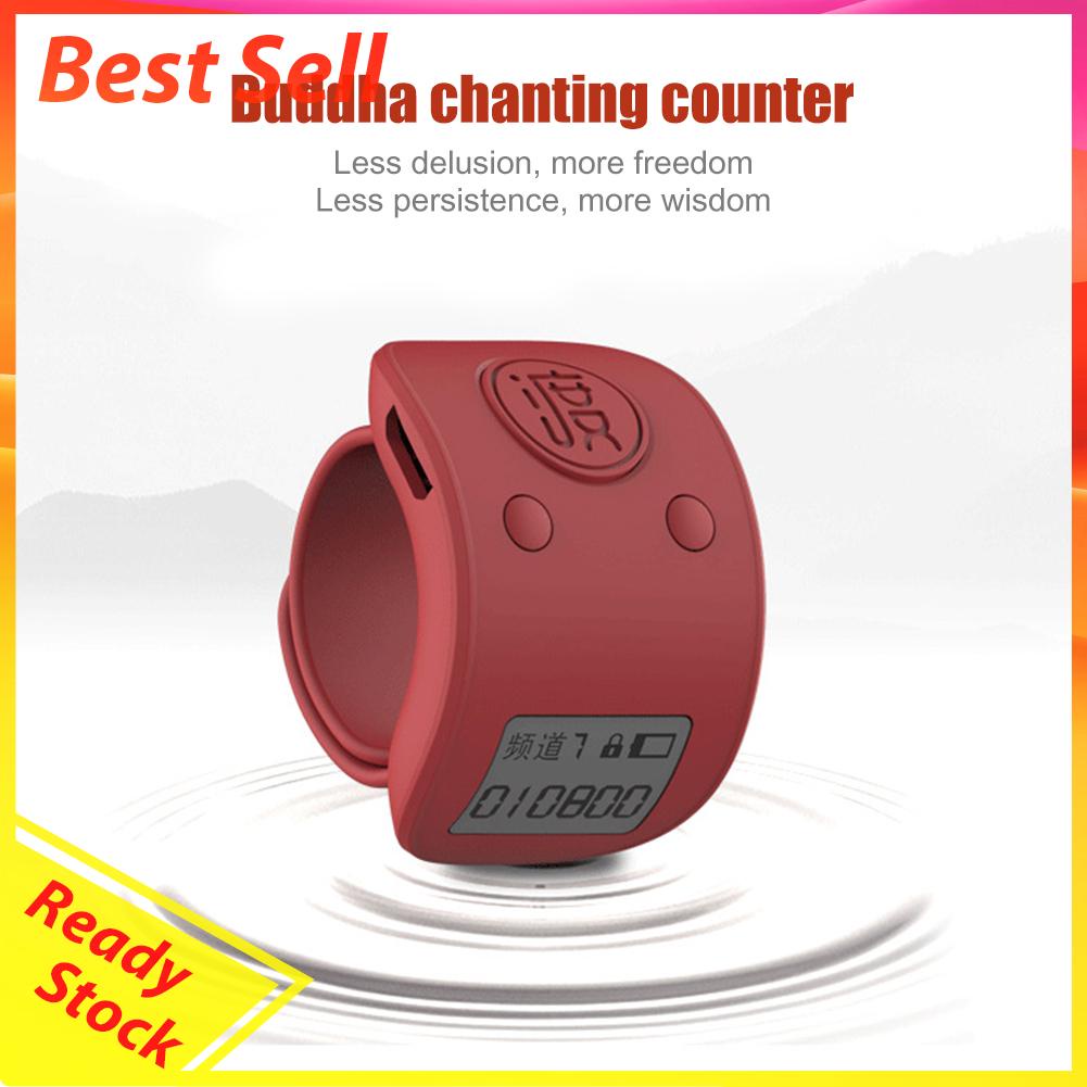 Clicker Digital Elektronik Portable 9 Digit Dengan USB Rechargeable